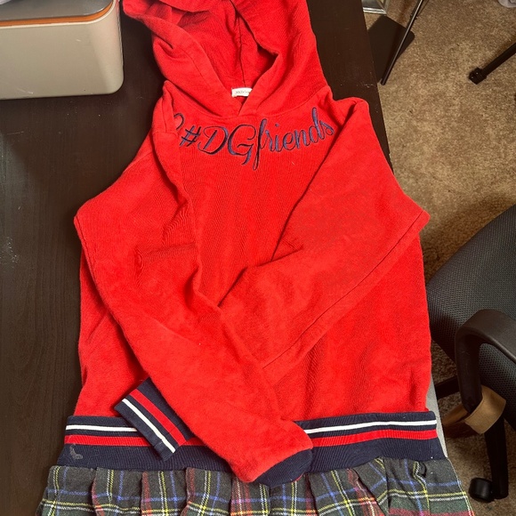 D&G authentic hooded dress (Size 11/12 - Picture 2 of 4